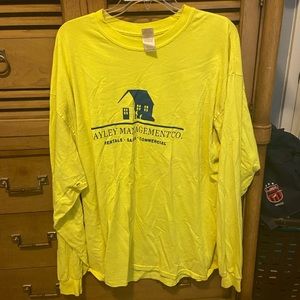 Pack of 3 yellow Hayley Management shirts (long sleeve)
